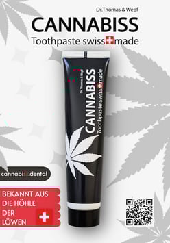 Dr. Thomas & Wepf Cannabiss Toothpaste swiss made, Tube 75 ml - pcode 120022572