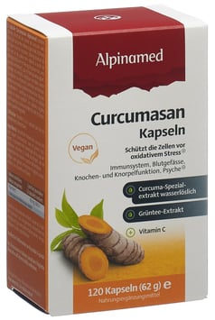 ALPINAMED Curcumasan Kapseln (120 Kapseln) p-code: 6217249
