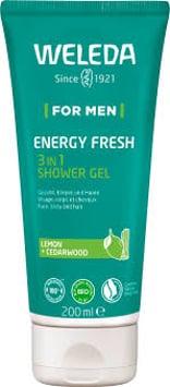 Weleda FOR MEN Energy Fresh Shower Gel 3in1 Tb 200 ml   1026748