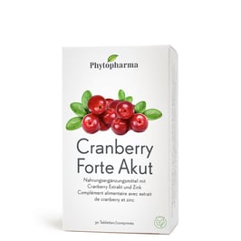 Phytopharma Cranberry Forte Akut Tabletten, 30 - pcode 7689045