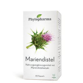 Phytopharma Mariendistel Kaps. 80 Stk.,   7795561