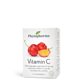 Phytopharma Vitamin C Lutschtabletten, 60 Stück pcode 7759790