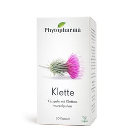 Phytopharma Klette Kaps 350 mg, 80 Stk.,  6257993