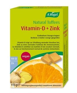 Natural Toffees Vitamin-D+Zink - pcode 4901220