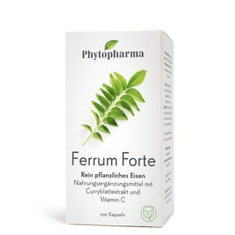 Phytopharma Ferrum Forte Kapseln, 100 - pcode 7740850