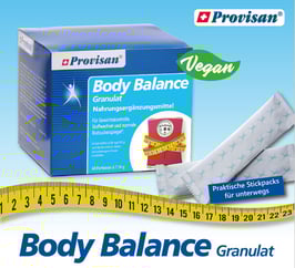 Provisan Body Balance Granulat, Vegan - pcode 779 77 65