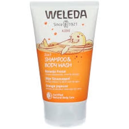 Weleda KIDS 2 in 1 Shower & Shampoo Fruchtige Orange 150 ml   6825598