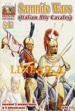 LINEAR-A 046 Samnite Wars Samnite/Italian Ally CAVALRY Set 2