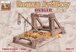 LINEAR-A 092 ROMAN ARTILLERY SET 2 ONAGER "Wildesel"