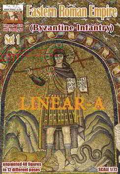LINEAR-A 039 Eastern Roman Empire  6th Century AD  " Byzantine Infantry" Set 1