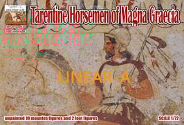 LINEAR-A 030 Tarentine Horsemen of Magna Graecia 3rd Century BC
