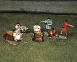 AR-10 Römische Bauarbeiter, rastend