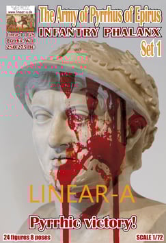 LINEAR-A 028 The Army of Pyrrhus of Epirus Infantry PHALANX Set 1     Pyrrhic War 280-275 BC