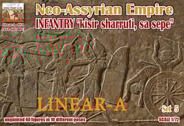 linear-A 084 Neo-Assyrian Empire 911-605 BC Set 5   INFANTRY "kisir sharruti, sa sepe"