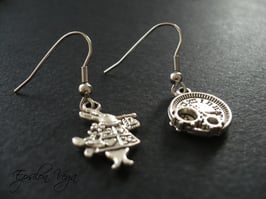 Boucles d'oreilles dépareillées L'Heure du Thé