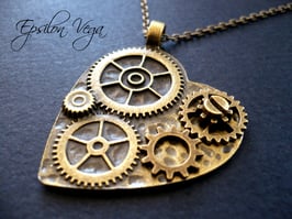 Sautoir Cœur mécanique 1