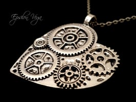 Sautoir Cœur mécanique 2