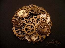 Broche récup - Pièce unique