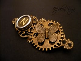 Broche récup - Pièce unique