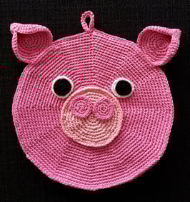 Schweinchen (Topflappen/Pfanntatze)