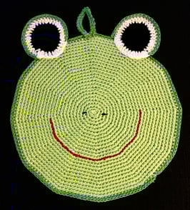 Frosch (Topflappen/Pfanntatze)