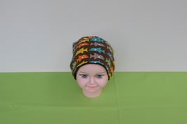 Beanie short Fisch/dunkelbraun KU 43/45