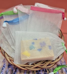 Exfoliating Soap Bag