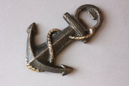 Flaschenöffner Anker rustikal / anchor bottle opener nautical