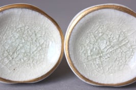 1 runder Knauf Craquelé elegant