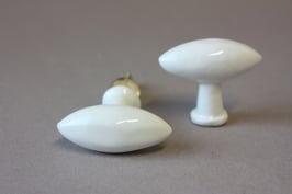 Schrankgriff im skandinavischen Stil weiß | straight handle for cabinets white