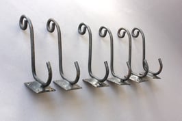 6 Haken rost rustikal / rustic wall hooks Vintage
