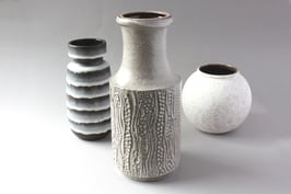 Große braune Carstens Tönnishof Vase / West German Pottery WGP 60s 70s