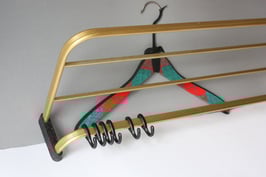 NOS Garderobe Hutablage gold / coat rack Vintage 50s 60s