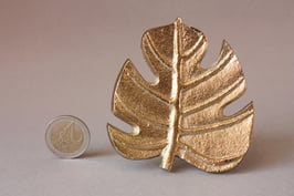 Großer Möbelgriff Monstera | Large Cabinet Knob Leaf