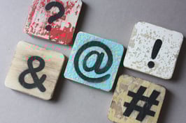 1 Scrabble Holzfliese 6cm | Symbol Fliese | Motiv