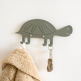 Schildkröte Garderobenhaken für Kinderzimmer | Turtle Coat Hook Child´s Room