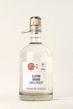 Elstar Apfel unfiltriert 2018 42% vol