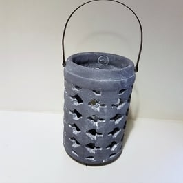 Photophore en gré - H= 25cm