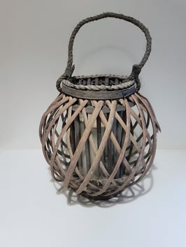 Lanterne en osier - H= 30cm