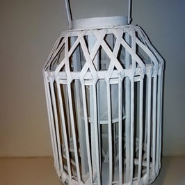 Lanterne en bois - H= 50cm