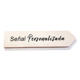 1 Señal personalizada / custom sign