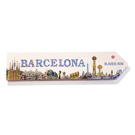 Barcelona (skyline varios diseños)