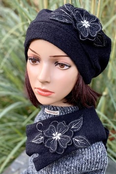 Mütze oder Stulpe oder Set MU-SST-21