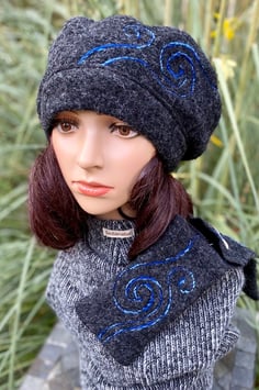 Mütze oder Stulpe oder Set MUS-B-25