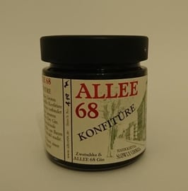 ALLEE 68 Konfitüre aus Pflaumen und ALLEE 68 Gin