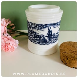 Vintage bocal à café "Chat noir"