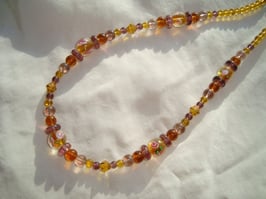 Glasperlenkette Bastel Set