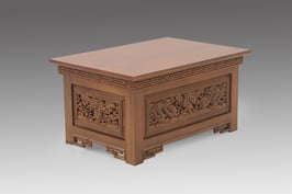 Schutzgeist Garuda mit Drachenpaar