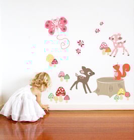 Enchanted Woods Wall Decal-Wall Sticker by Cocoon Couture