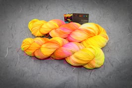 Sockenwolle "Bamboo" 4fach, 100g "Magma"